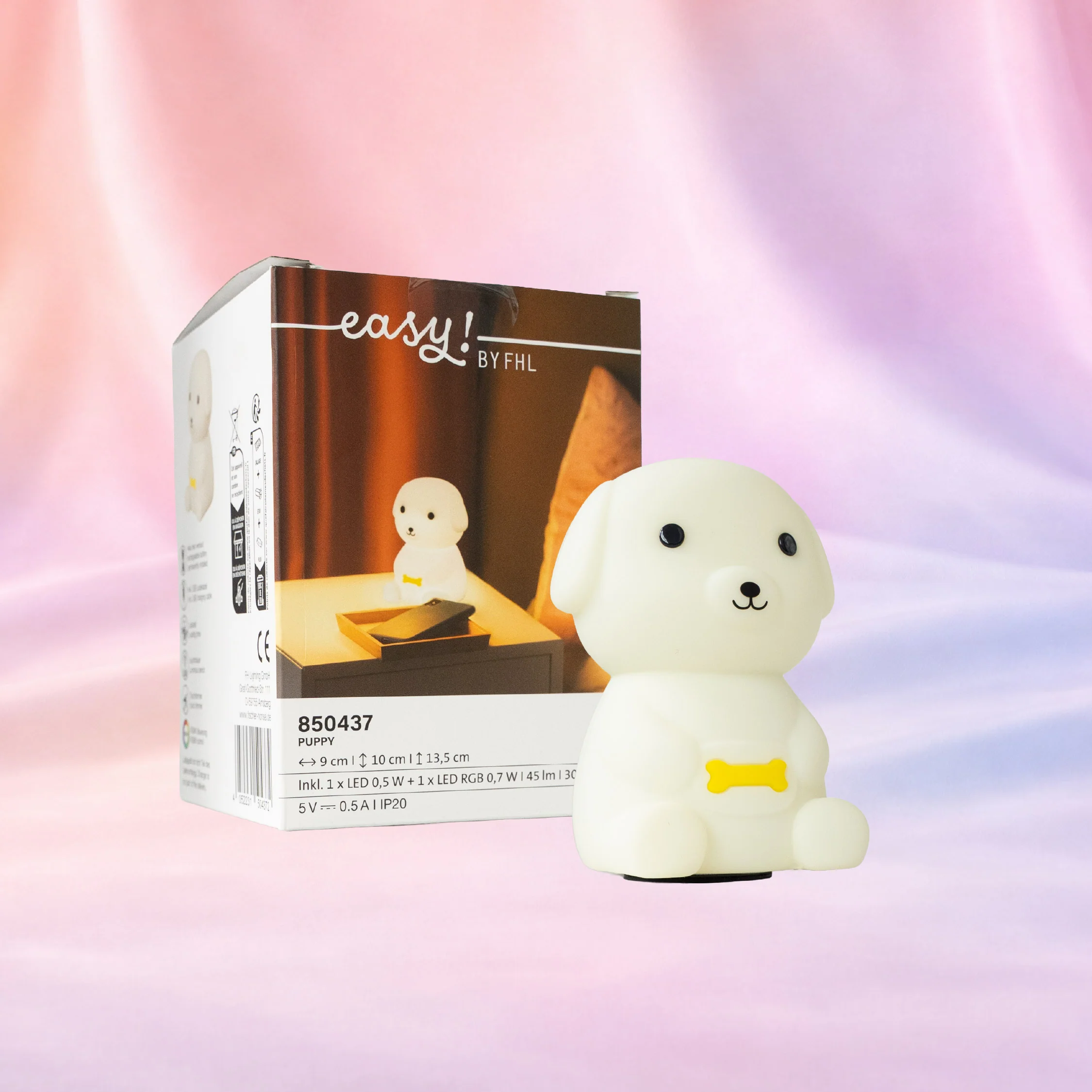 Magnet-DIY-Leuchte PUPPY inkl. Pad - Image 7