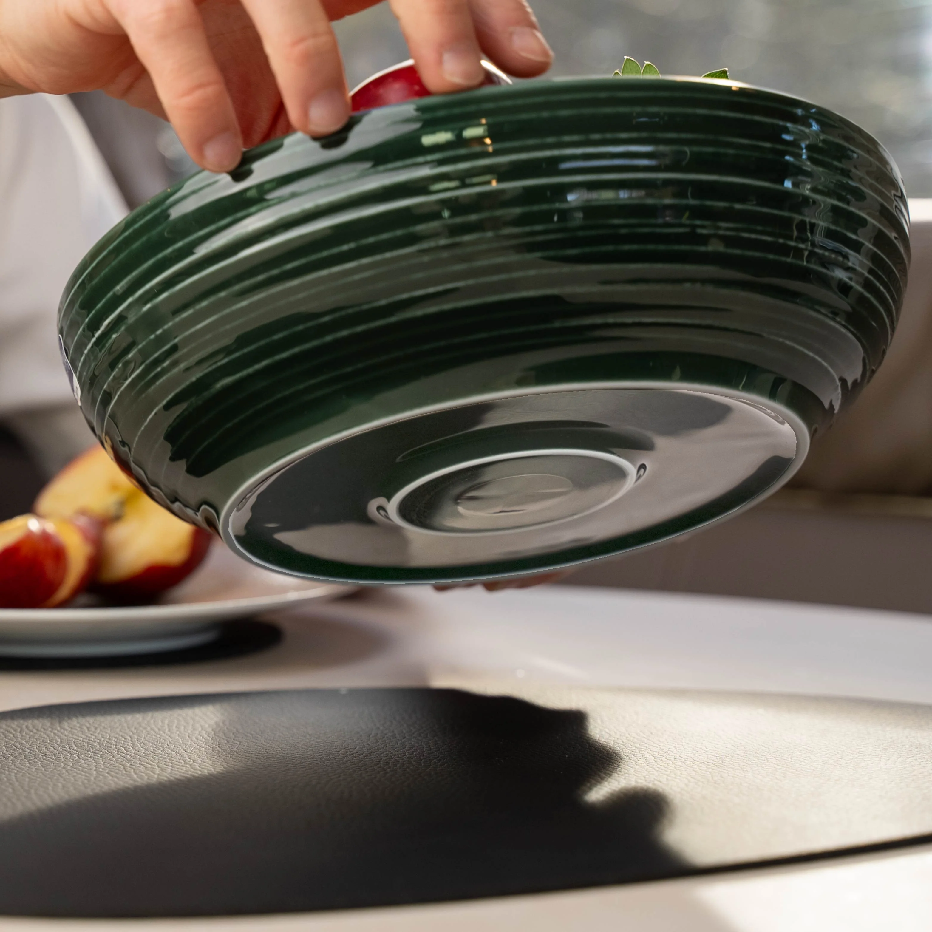 Magnet-Porzellan-Food-Bowl WALDGRÜN ⌀ 25 cm - Image 5