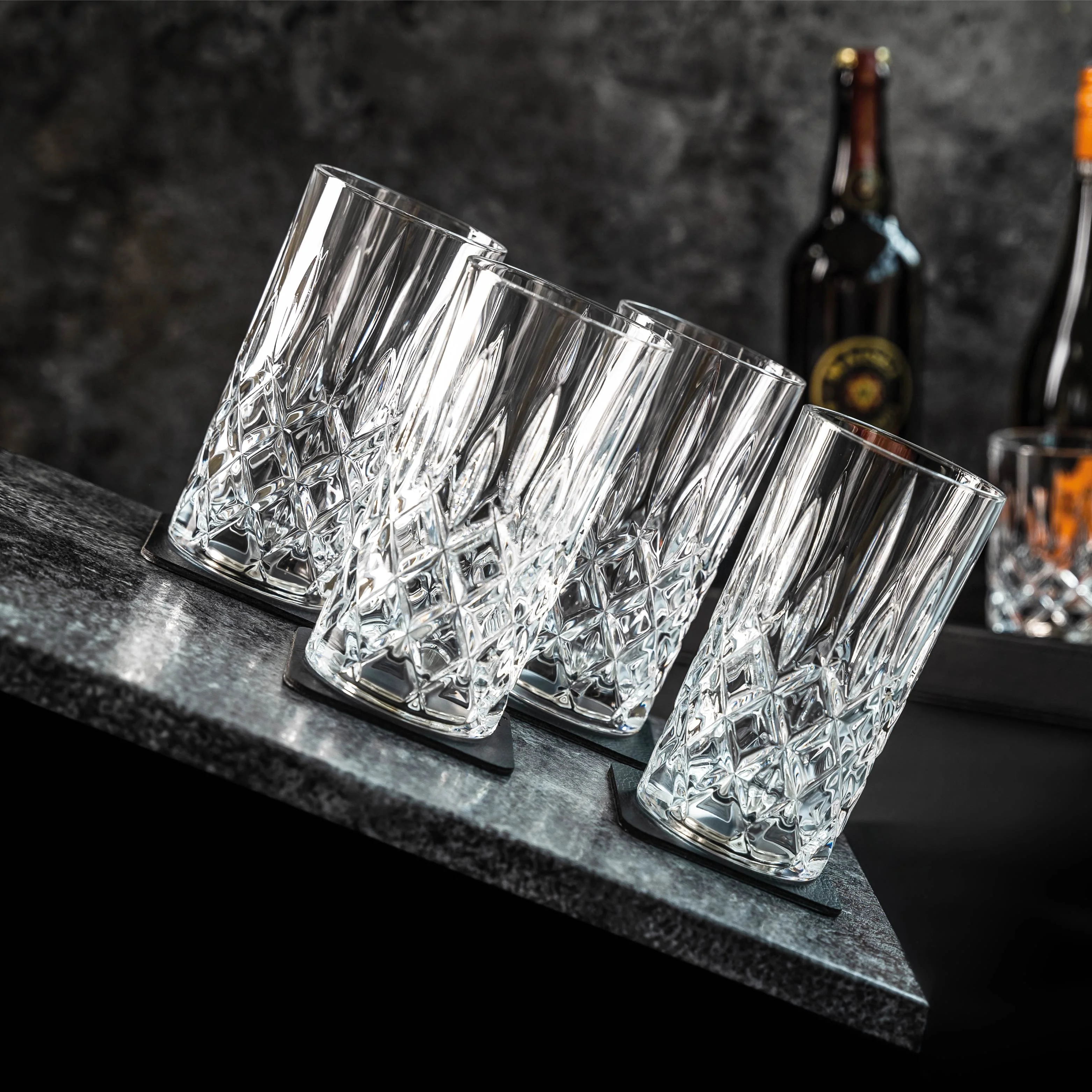 Magnet-Kristallgläser LONGDRINK DIAMOND - Image 2