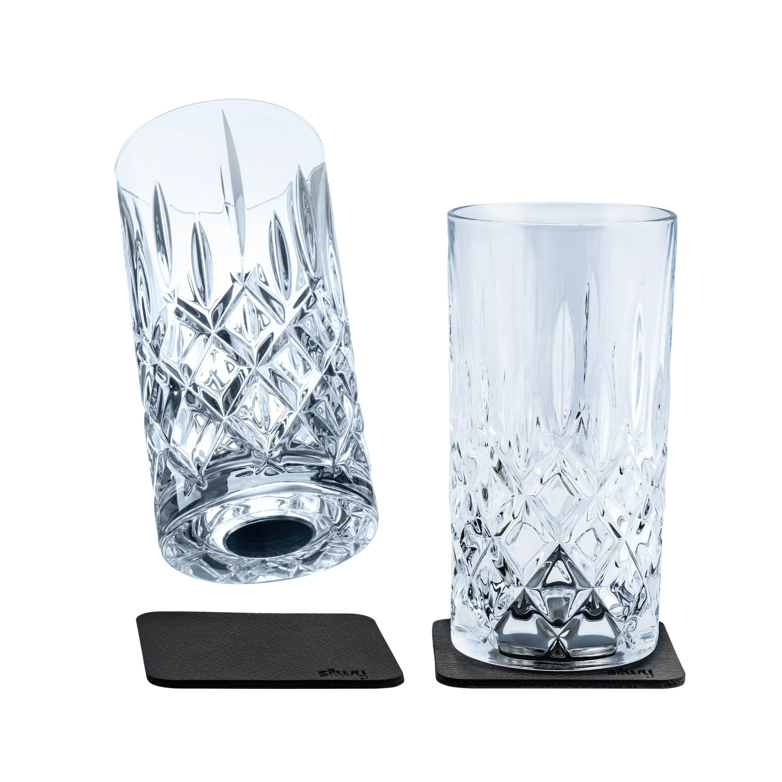 Magnet-Kristallgläser LONGDRINK DIAMOND - Image 2