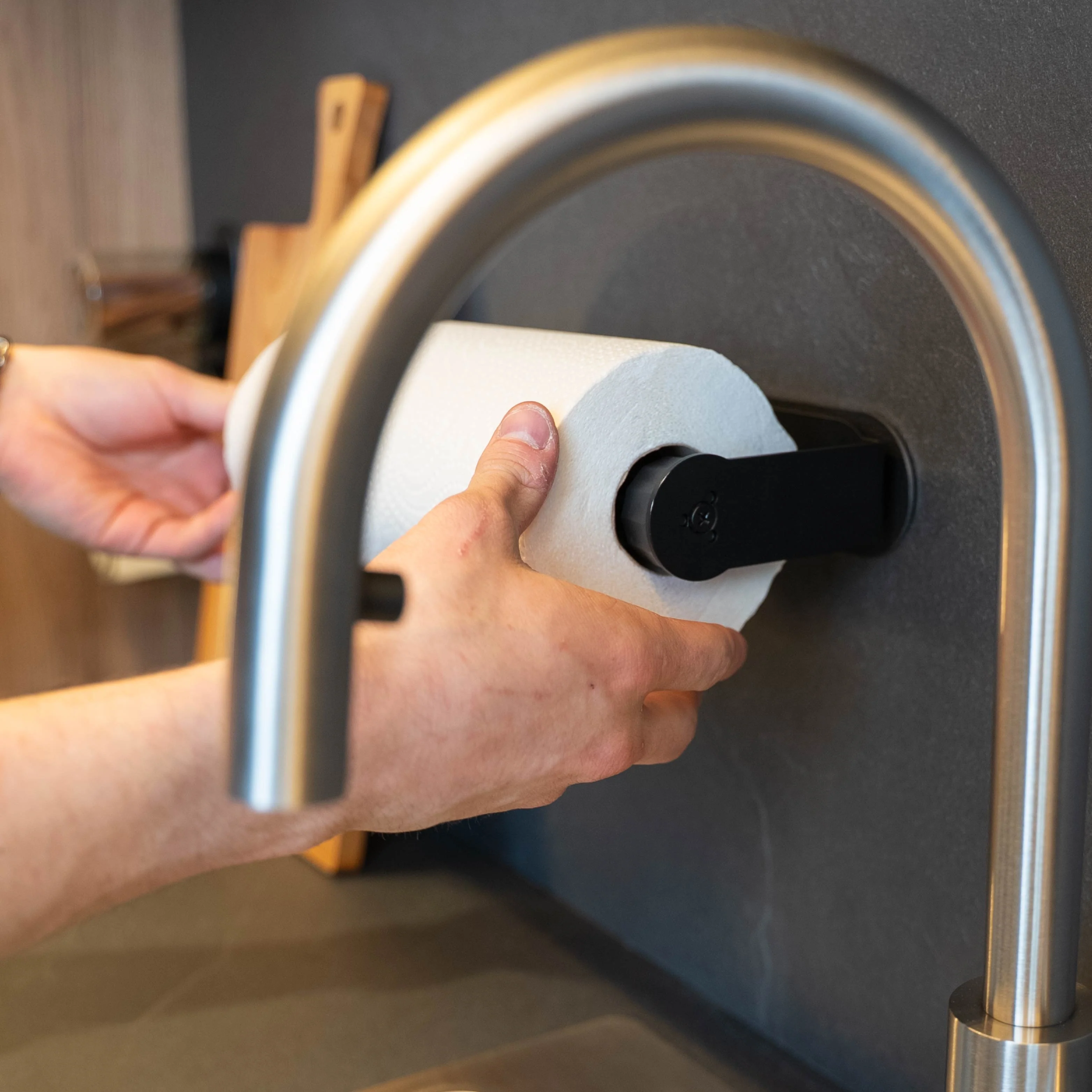 Magnet-Küchenrollenhalter inkl. Metall-Leiste - Image 9