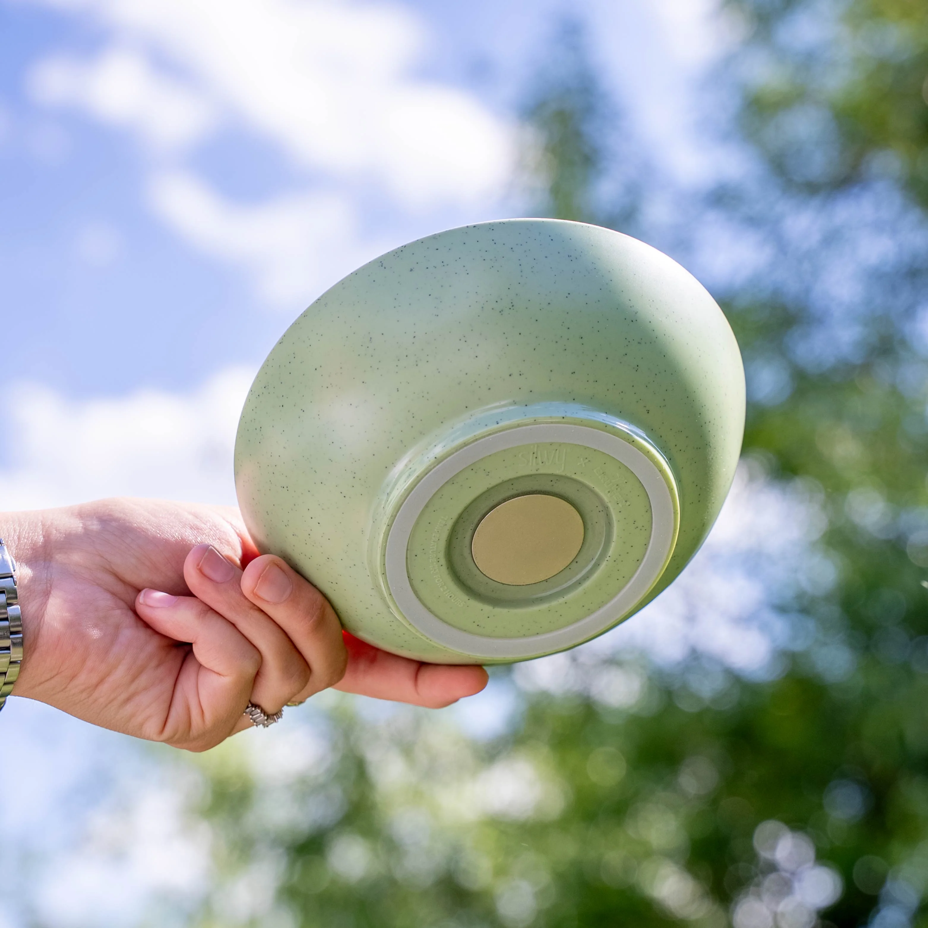 Magnet-Kunststoffbowl DOLOMIT GREEN ⌀ 16 cm - Image 2