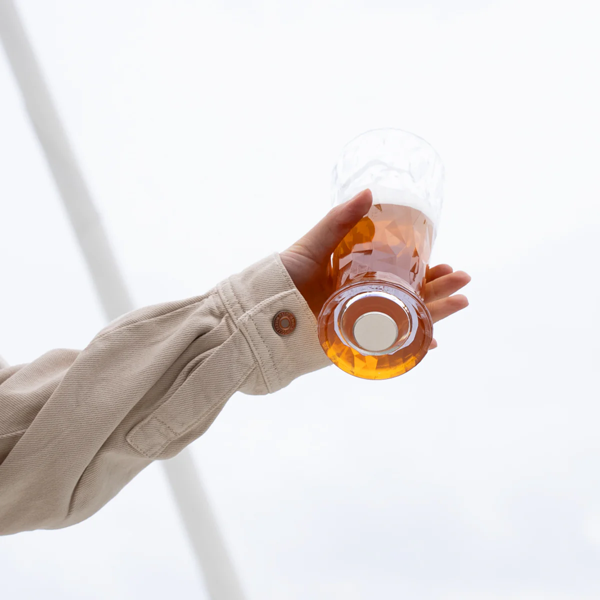Magnet-Kunststoffglas BIER ohne Pad - Image 2