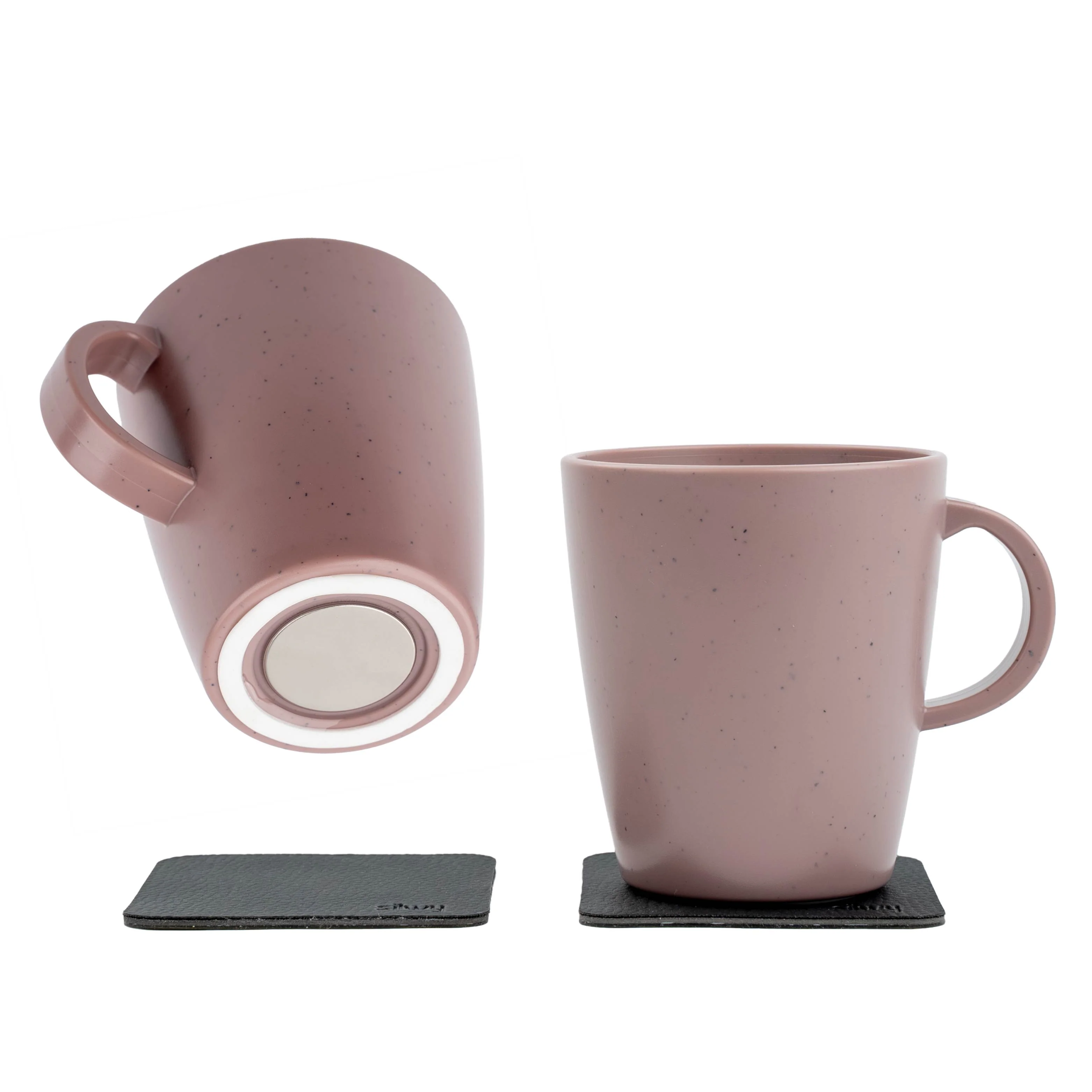 Magnet-Kunststofftassen DOLOMIT ROSE - Image 2