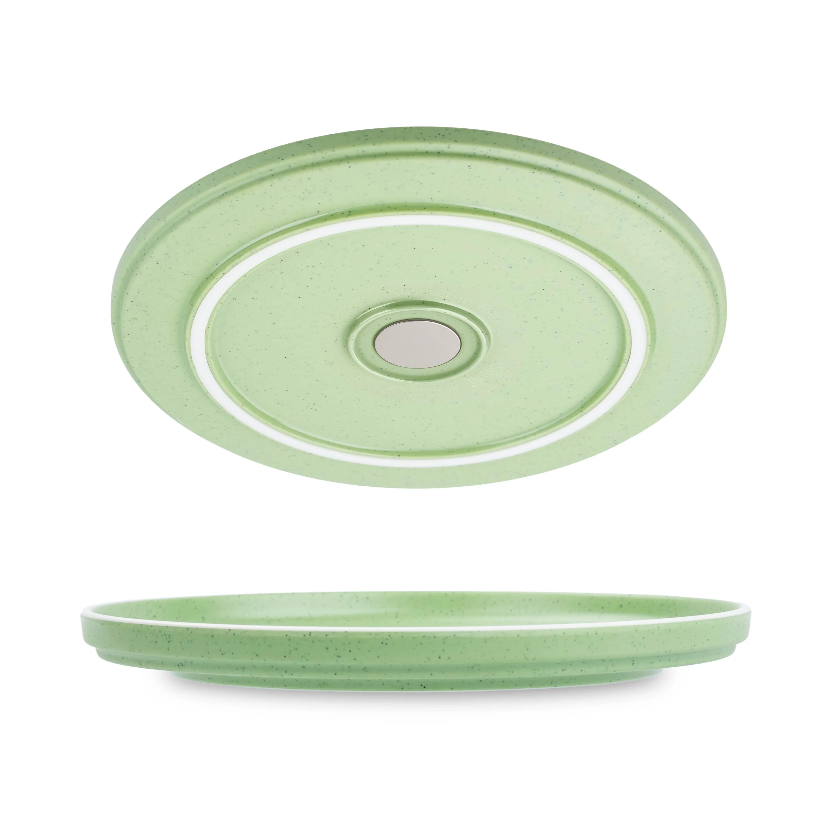 Magnet-Kunststoffteller DOLOMIT GREEN ⌀ 25 cm - Image 2