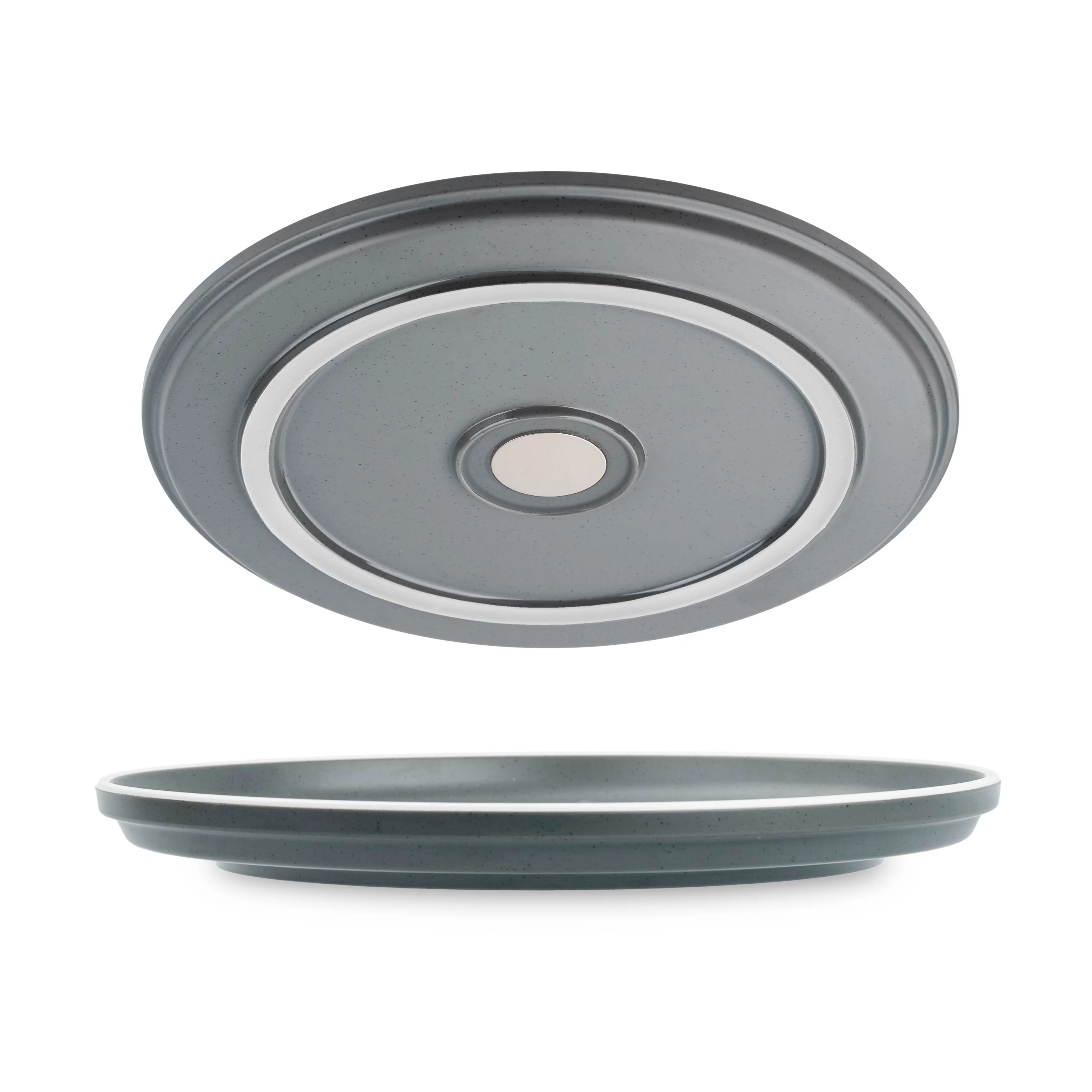 Magnet-Kunststoffteller DOLOMIT GREY ⌀ 25 cm - Image 2