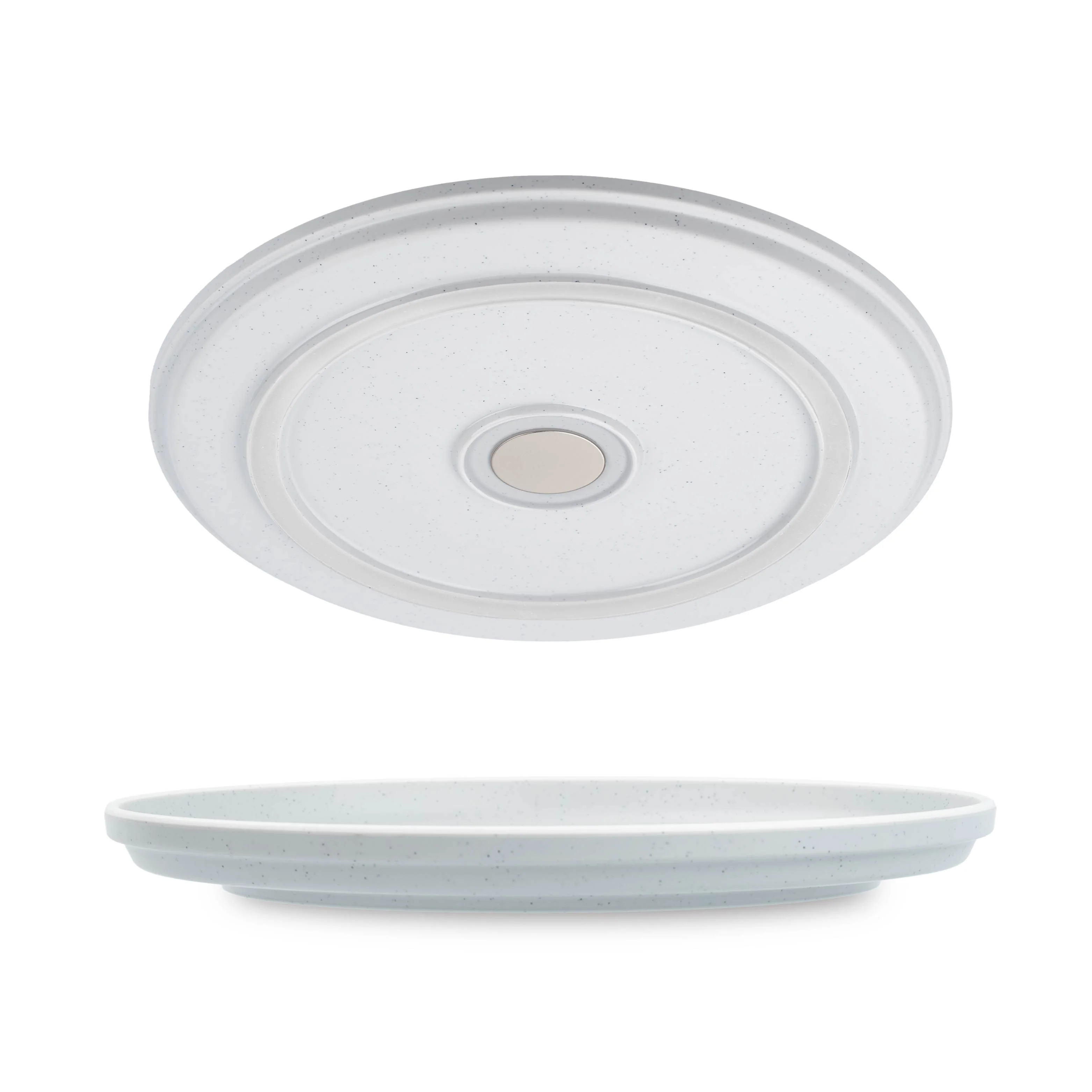 Magnet-Kunststoffteller DOLOMIT WHITE ⌀ 25 cm - Image 2