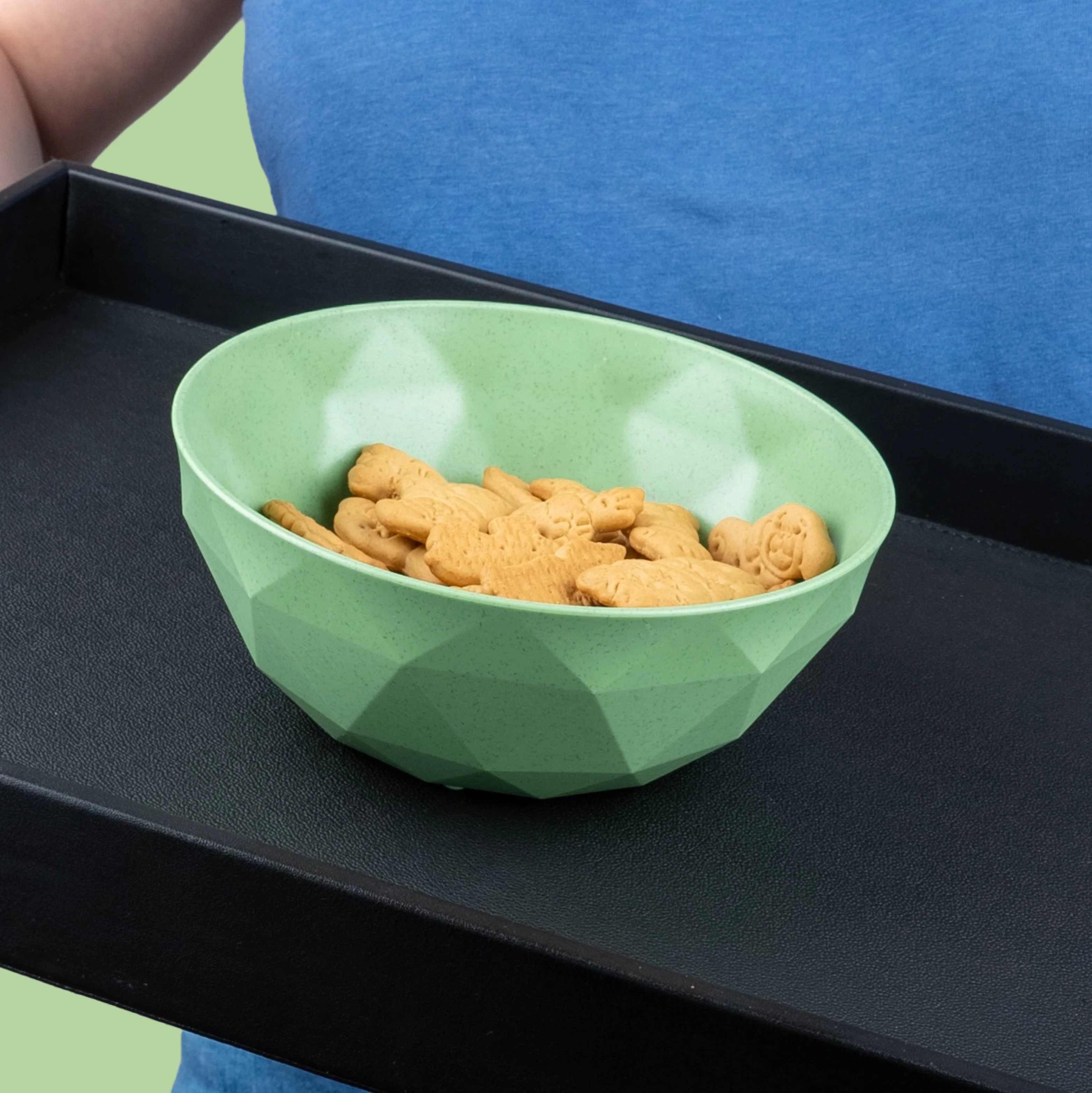 Magnet-Kunststoffbowls GREEN ⌀ 16 cm - Image 4