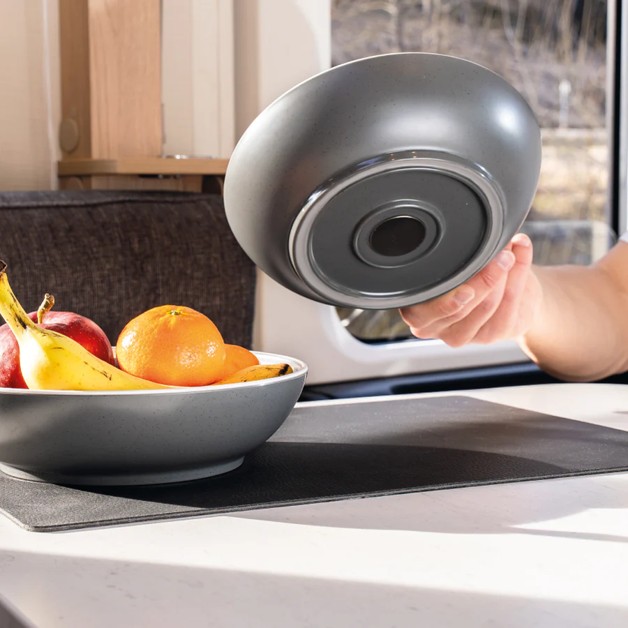 Zweite Wahl: Magnet-Kunststoff-Food-Bowls DOLOMIT GREY ⌀ 20 cm - Image 6